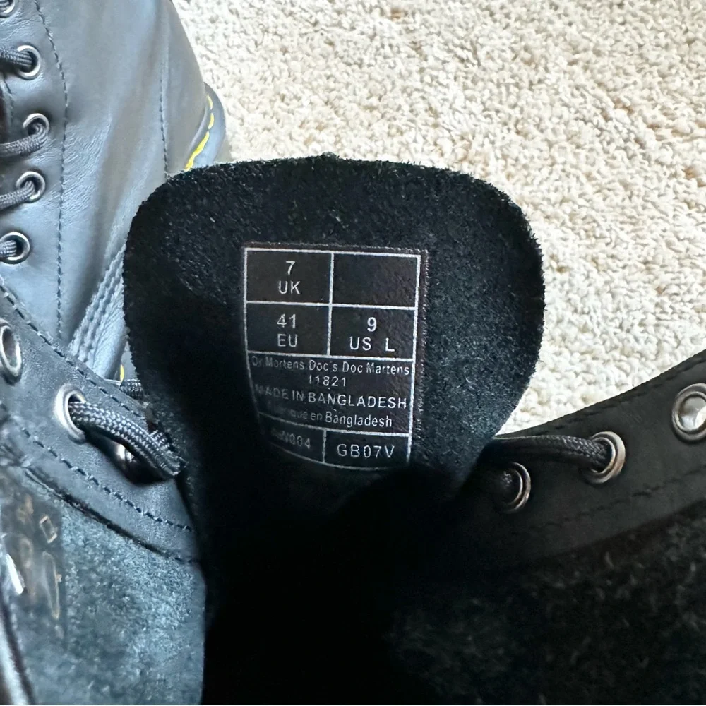 1460 AMBASSADOR LEATHER LACE UP BOOTS - Picture 8 of 8
